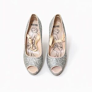 💕Moschino Glitter Barbie shoes💕